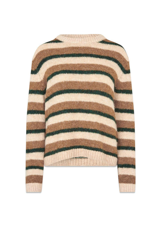 Modstrom Philip md pull over in camel stripe 1