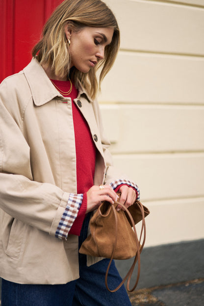 Ceres Life Pia Coat in Sand 2