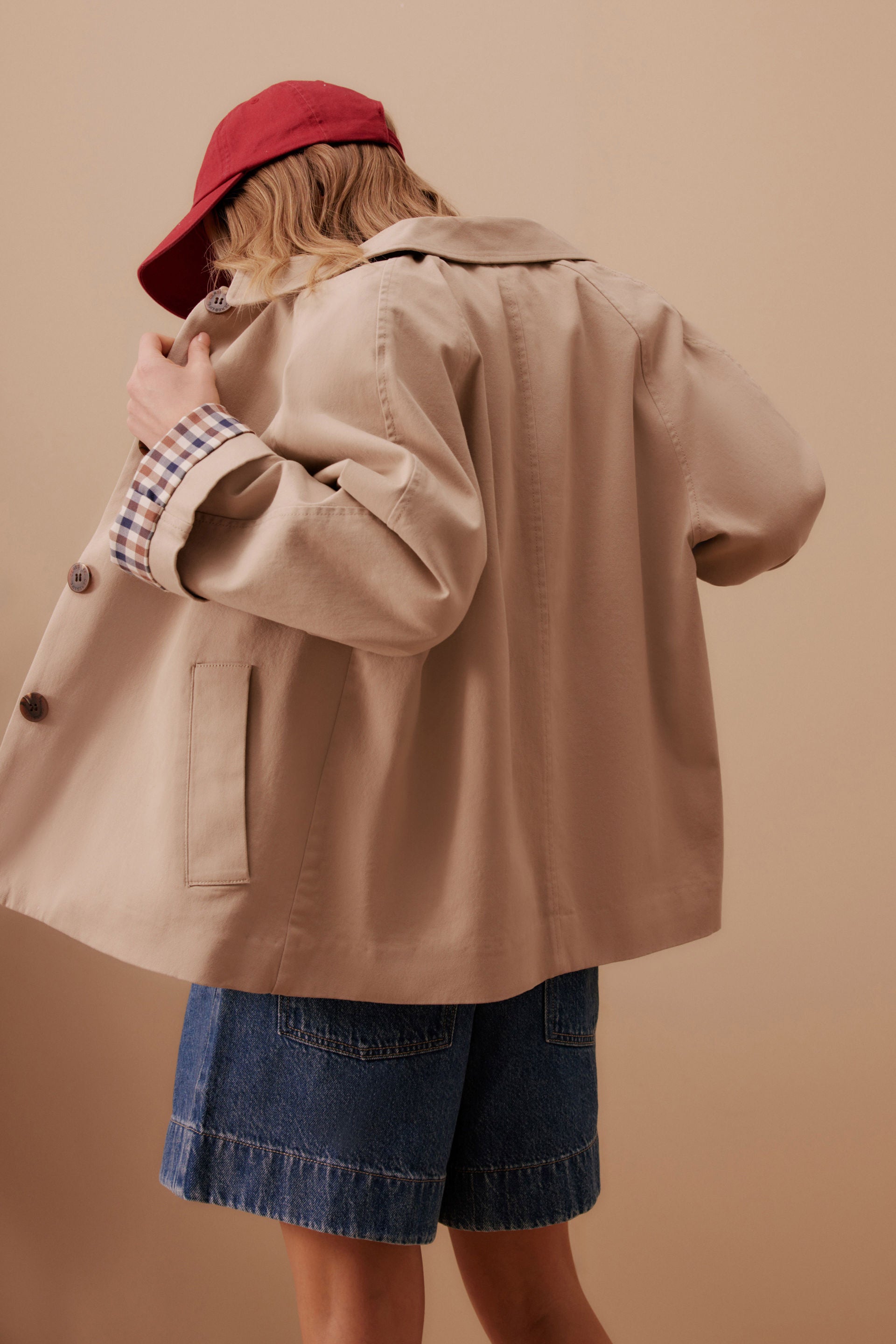 Ceres Life Pia Coat in Sand 5
