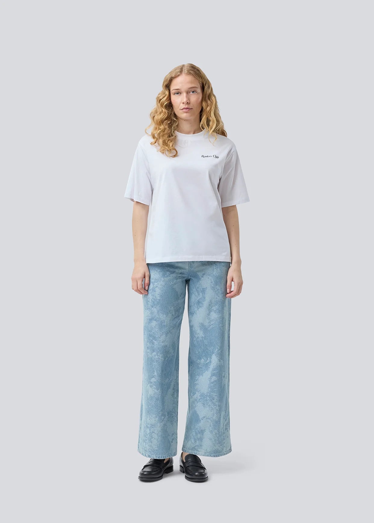 Modstrom Pipe md t-shirt Readers Club white