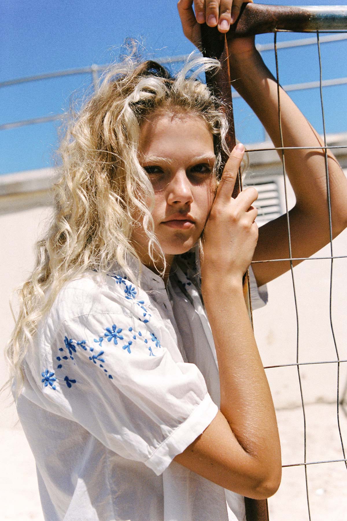 Rowie the label Cora Blouse campaign image 2