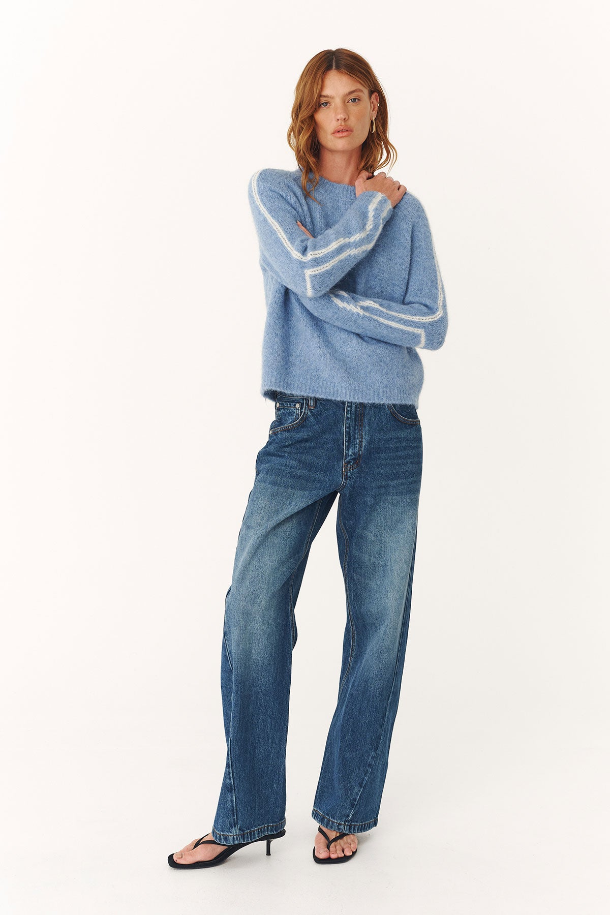 Rowie Lana knit in sky blue 2
