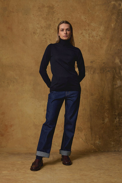Standard Issue merino skivvy navy 2