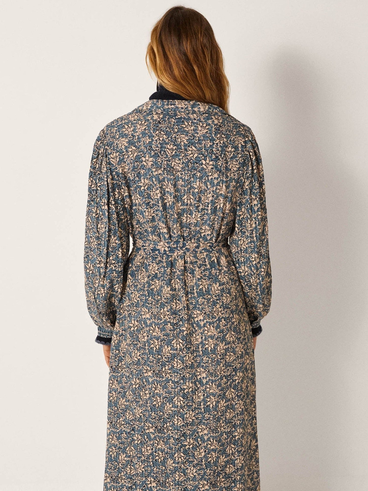 Maison Hotel Sienna Dress blue lion back shot