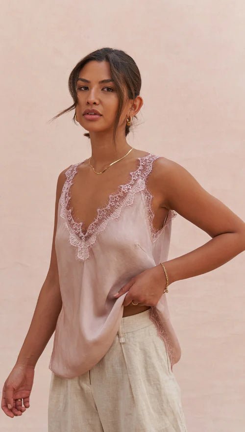 Charli Solange cami in blush 7