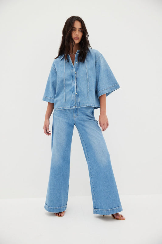 Outland denim Soma Shirt studio shot 