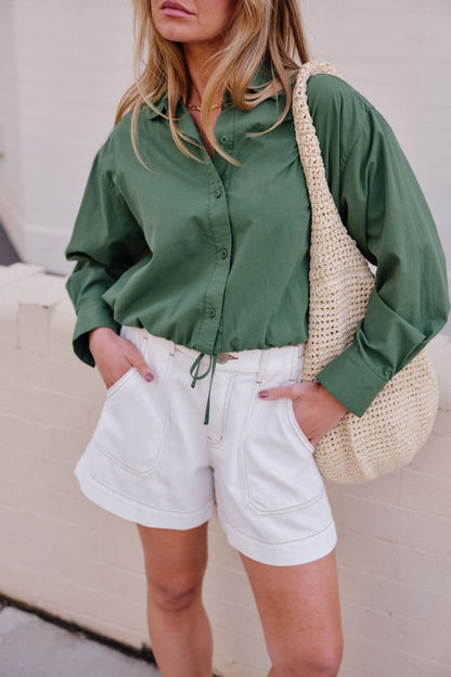 Ceres Life Weekender Shorts ecru 2