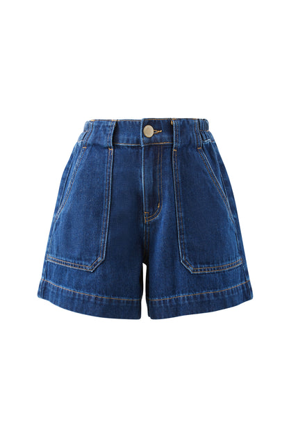 Ceres Life Weekender Shorts midnight flat lay front