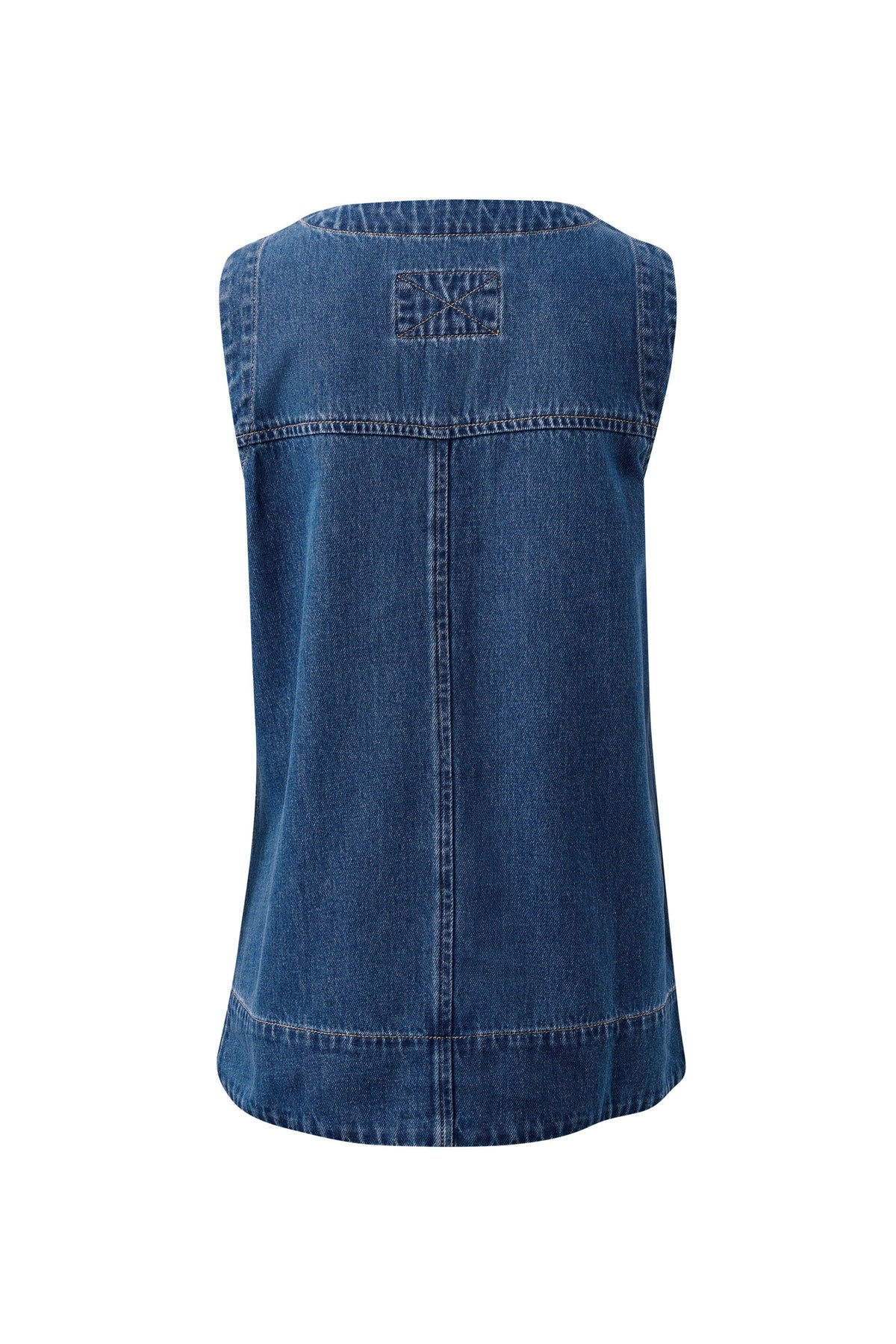 Ceres Life Winnie Tunic – Fresh Indigo flat lay