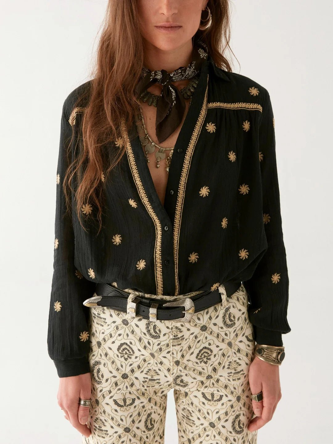 Maison Hotel Honky Tonk Belt in black 3