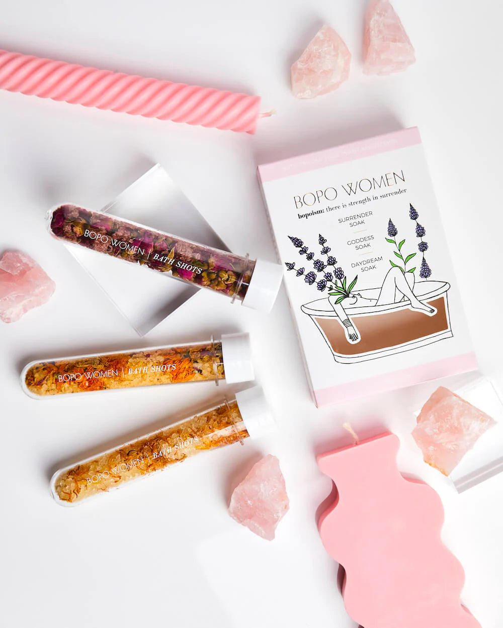 Bopo bath soak trilogy with box