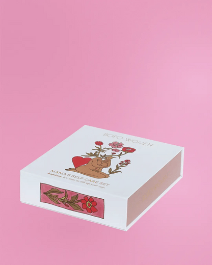 Bopo mama's self care set with box