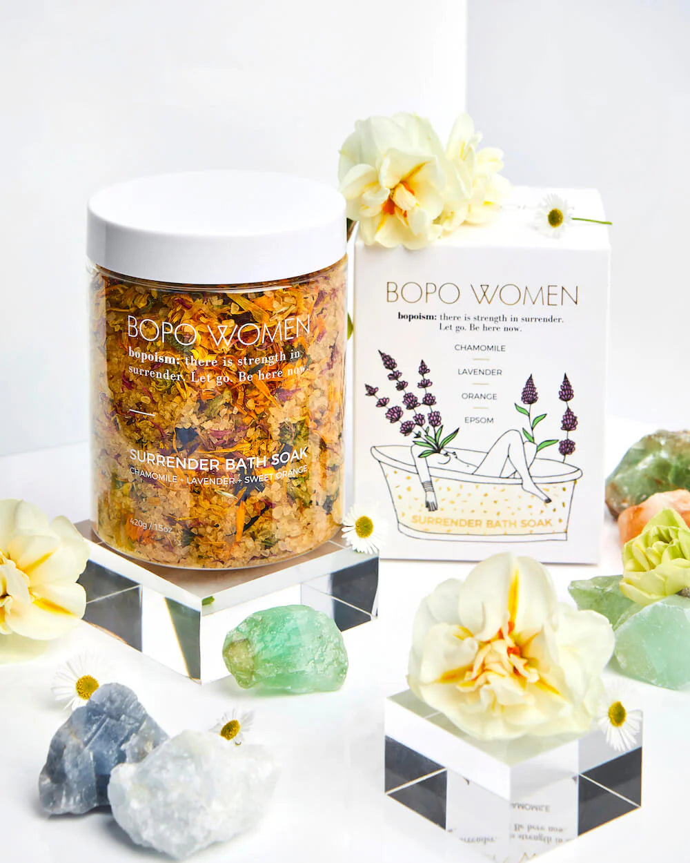 Bopo surrender bath soak with box