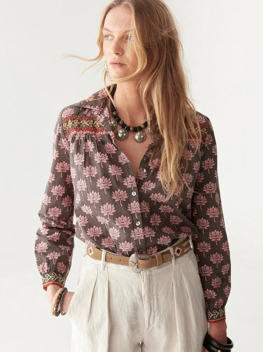 Cohen Blouse – Lotus Mondrian