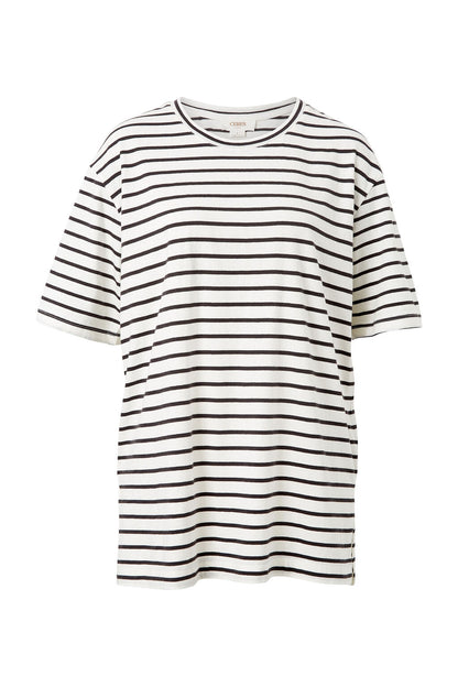 Ceres stripe t-shirt flat lay