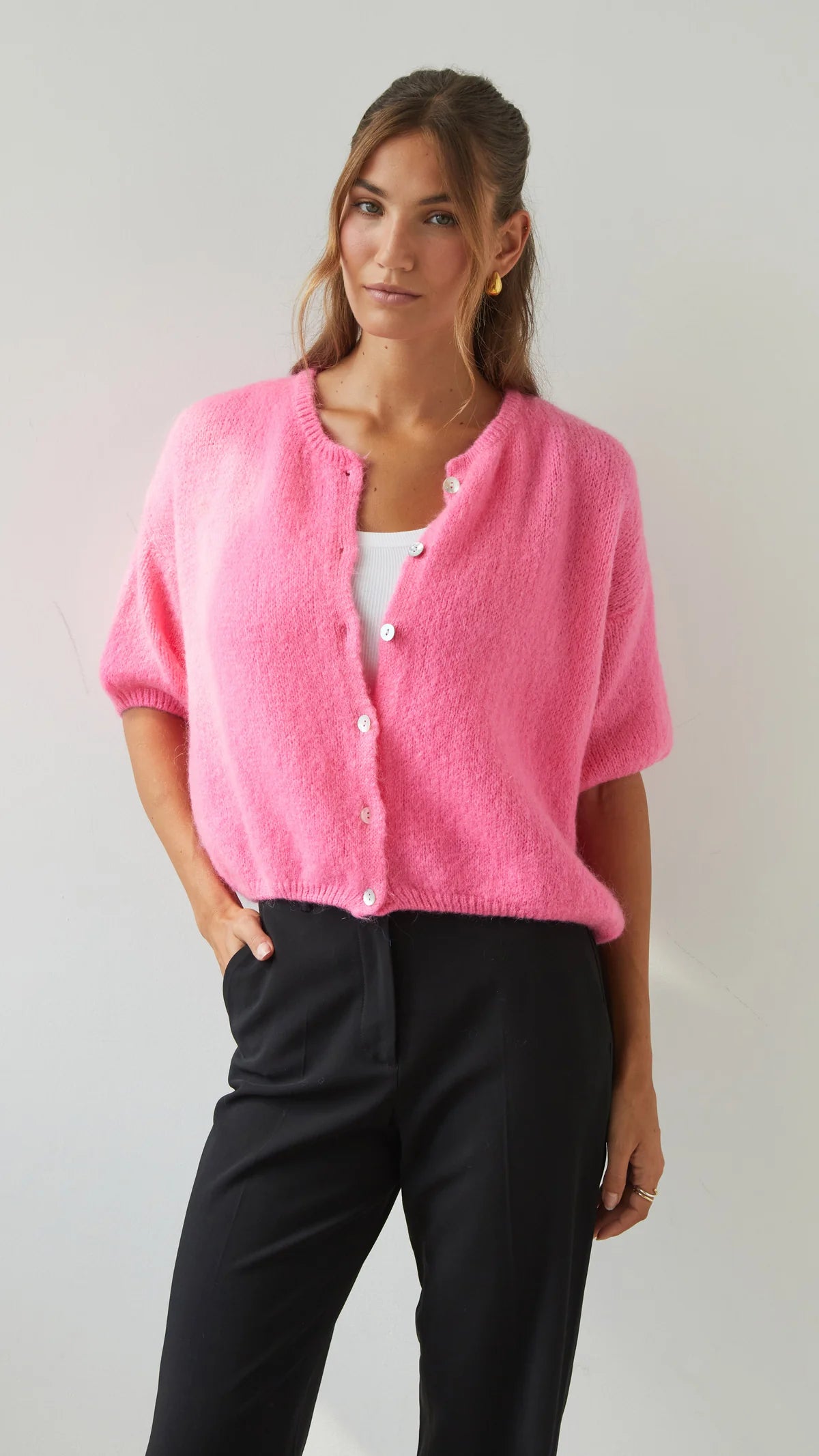 Charli Emme Cardigan in Petunia 
