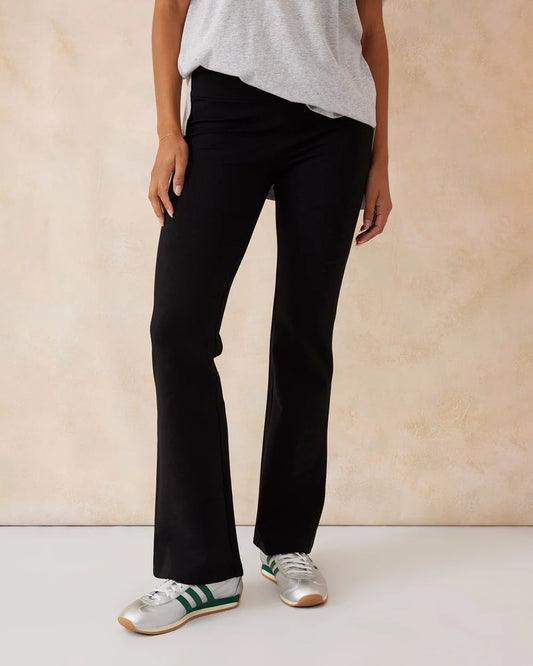 Ceres Life Ponte pant in black 