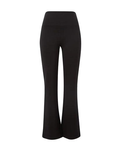 Ceres Life Ponte pant in black flat lay