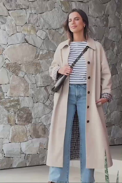 Spring Coat – Sand