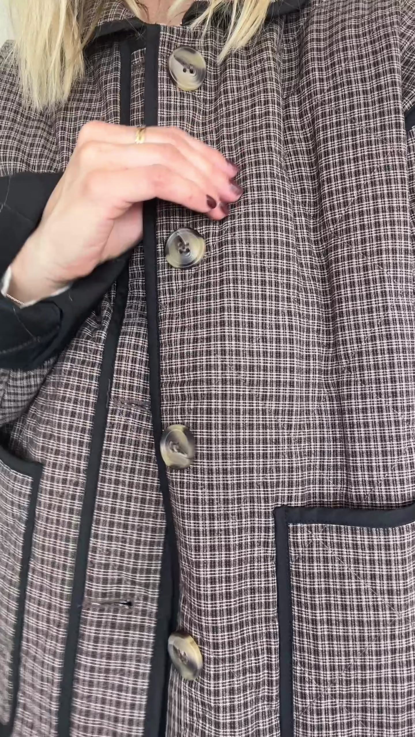Modström Omine check jacket – video 