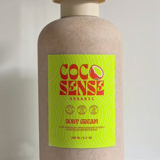 Coco Sense organic body cream video 