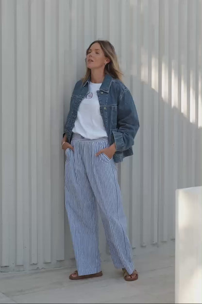 Boyfriend Denim Jacket – Fresh Indigo