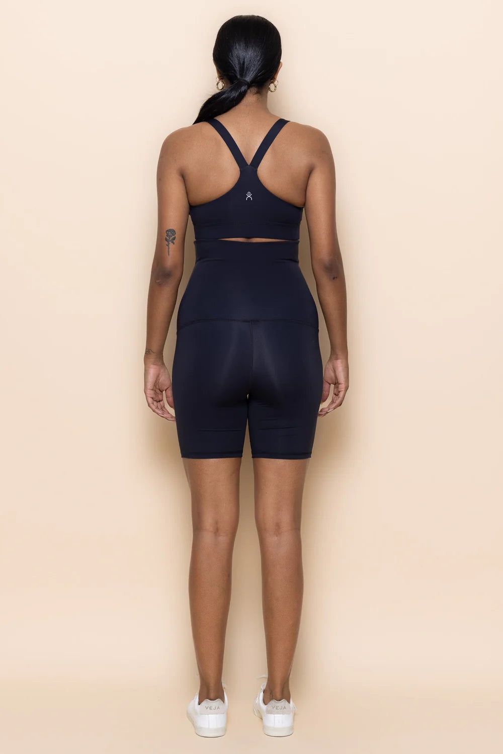 DK Active support bike pant in black back shot 2